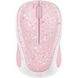 Logitech M317 Wireless Mouse Rose Splash