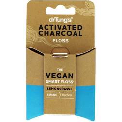 Dr. Tung's s Activated Charcoal Floss Lemongrass 30 yd 27 m