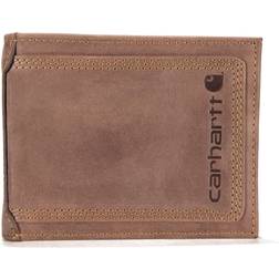 Carhartt Leather Brown Detroit Passcase Wallet