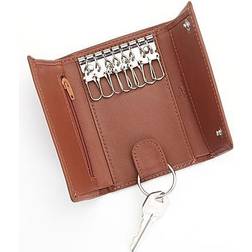 Royce Genuine Leather Trifold Key Case Organizer Wallet