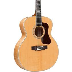 Guild F-512E Maple Jumbo 12-String Acoustic-Electric Guitar Natural