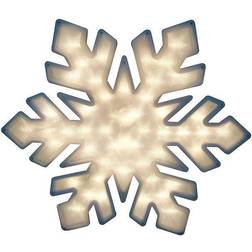 Northlight 20" Lighted Snowflake Christmas Window Silhouette Christmas Lighting