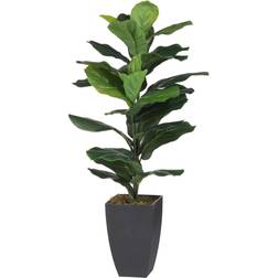 A&B Home Potted Fiddle Leaf Artificial Plant