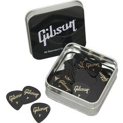 Gibson Guitar Pick Tin 50 Standard Picks Medium