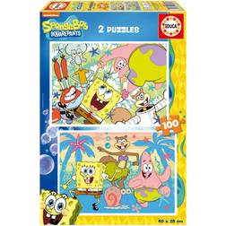 Educa Sponge Bob 2x100 Pieces