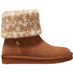 Michael Kors Julia Logo Sherpa and Suede Boot