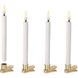 Uyuni Chandelier Mini White Julgransbelysning 4 Lampor 4st