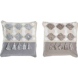 Dkd Home Decor Polyester Komplett dekorationskudde Blå, Brun (45x45cm)