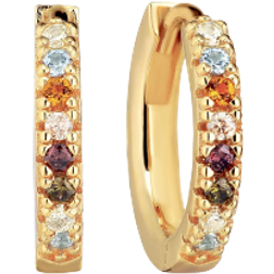 Sif Jakobs Ellera Medio Earrings - Gold/Multicolour