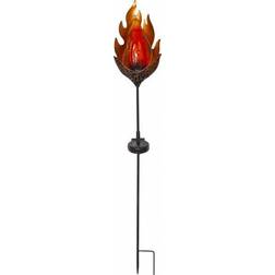 Star Trading Melilla Flame Ground Lighting 82cm