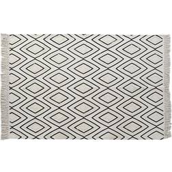 Dkd Home Decor Rhombus Svart, Vit 120x190cm