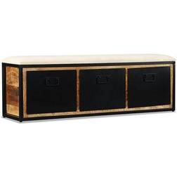 vidaXL 244581 Banc de Rangement 120x40cm