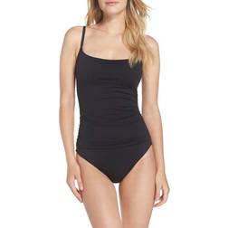 La Blanca Island Goddess One Piece Swimsuit - Black