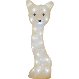 Star Trading Figurine Crystalo Fox Julebelysning