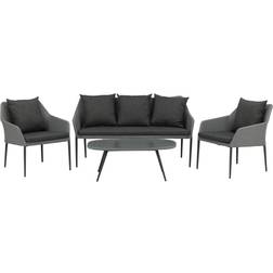 Venture Design Spoga Loungesæt, 1 borde inkl. 2 stole & 1 sofaer