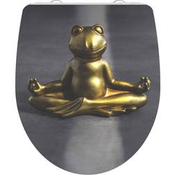 SCHÜTTE Toiletsæde Med Soft-Close Relaxing Frog Højglans Duroplast