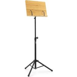 Theodore Bamboo Music Stand – Orchestral Sheet Music Holder, Wooden Desk