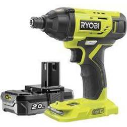 Ryobi One 18V 1 X 2.0Ah Li-Ion Brushed Cordless Impact Driver R18Id2-120S5