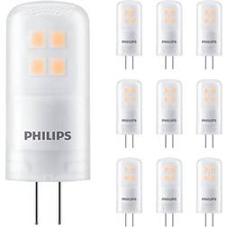 Philips Fordelspakke 10x Corepro LEDcapsule G4 2.1W 210lm 827 ekstra varm hvid dæmpbar erstatter 20W