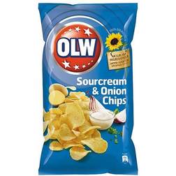 Olw OLW Sourcream & Onion Chips - 1-stk