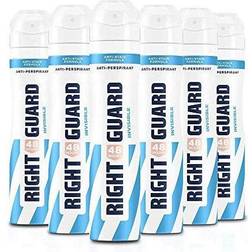 Right Guard Deodorant, Total Defence 5 Invisible Anti-Perspirant Spray, Multipack