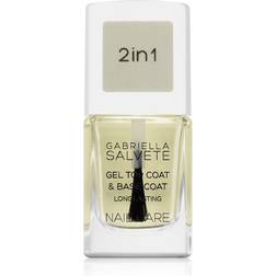 Gabriella Salvete 2in1 Top and Base Coat Gelovy vrchni lak na nehty 8ml