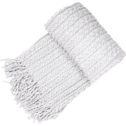 Malini Twist Blankets Grey