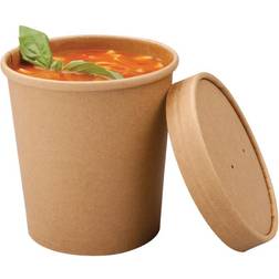 Antalis Papbæger Soup-To-Go 450 ml Ø97/75x100 mm Brun,500 stk/krt