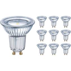 Osram Fordelspakke 10x Parathom LED spot GU10 PAR16 6.9W 620lm 120D 830 varm hvid erstatter 50W