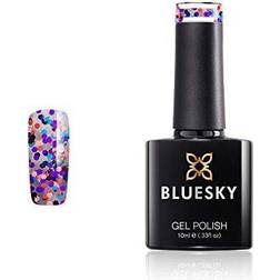 Bluesky Glitter Collection Gel Polish Aqua SUM1916 10ml