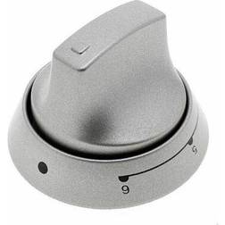 Indesit Silver '6 Heat' Cooker Control Knob