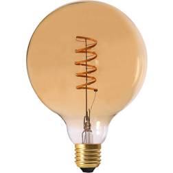 PR Home Elect Spiral LED E27 Fil Globe Gold 125mm 3W, Dimbar