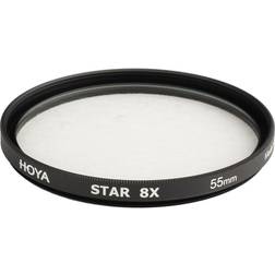 55mm Creative Star 8X Cross Screen Glass Filter