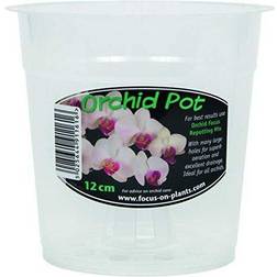 Growth Technology Ltd Clear Orchid Pot 12cm Krukke