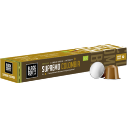 Black Coffee Roasters Organic Supremo Colombia 10 10stk