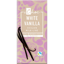 Ichoc White Vanilla Chocolate Vegan Milk-Like Bio 80g