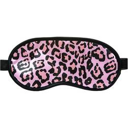 Danielle Creations Danielle Creations Pink Leopard Print Luxurious Eye Mask & Ear Plug
