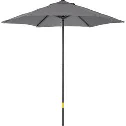 OutSunny 2m Patio Parasols Umbrellas, Shade with Sturdy