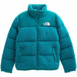 The North Face Women’s High Pile Nuptse Jacket - Harbor Blue