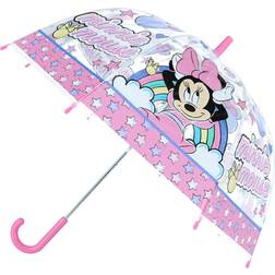 Textiel Trade Kid's Disney Minnie Mouse Rainbows and Stars Transparent