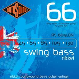 Rotosound Nickel Standard Gauge Roundwound Bass Strings (45 65 80 105 130)