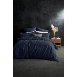 Lazy Linen Lazy Linen Pure Washed Linen Pillow Case Blue