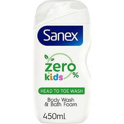 Sanex Zero% Kids Head To Toe Wash 450ml