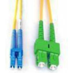 Unite Fiber patchkabel OS2 SC/APC-LC/UPC duplex 12m