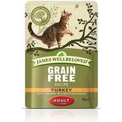 James Wellbeloved Adult Wet Cat Food Pouch Grain Free