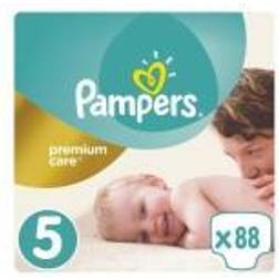 Pampers Couches jetables Premium Care 5 (11-16 kg) 88 pièces MEGA PACK