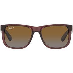 Ray-Ban Justin Classic Dark Brown Frame Brown Lenses Polarized