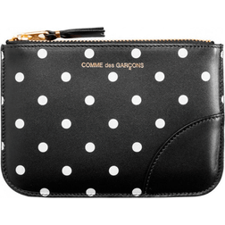 Comme des Garçons Sa8100pd Polka Dot Printed Wallet Black Os Black
