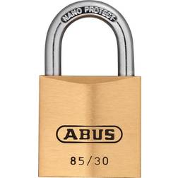 ABUS AV-Vorhangschloss 85/30; Messing Massiv