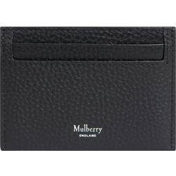 Mulberry Grained Leather Card Black